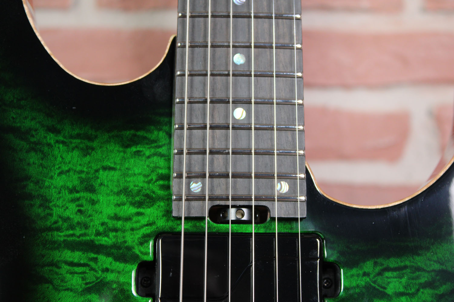 USA M-II HT FM Dark  Green Sunburst Fishman Modern